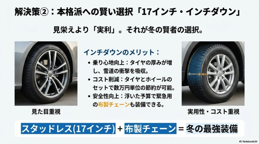 フォレスターのグレード別タイヤサイズ確認方法と18インチ装着車のチェーン適合注意点