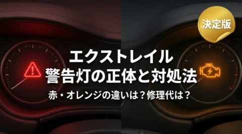 エクストレイルの警告灯を一覧で確認!危険サインと高額修理を防ぐ対処法